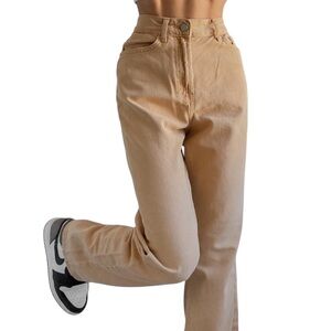 Urban Outfitters NWT - Straight Leg Cowboy Jean in Tan Sz 28